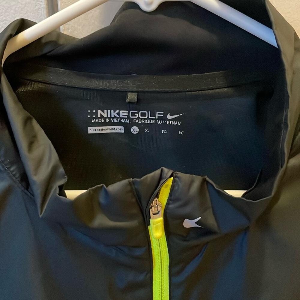 Men’s Nike gold jacket